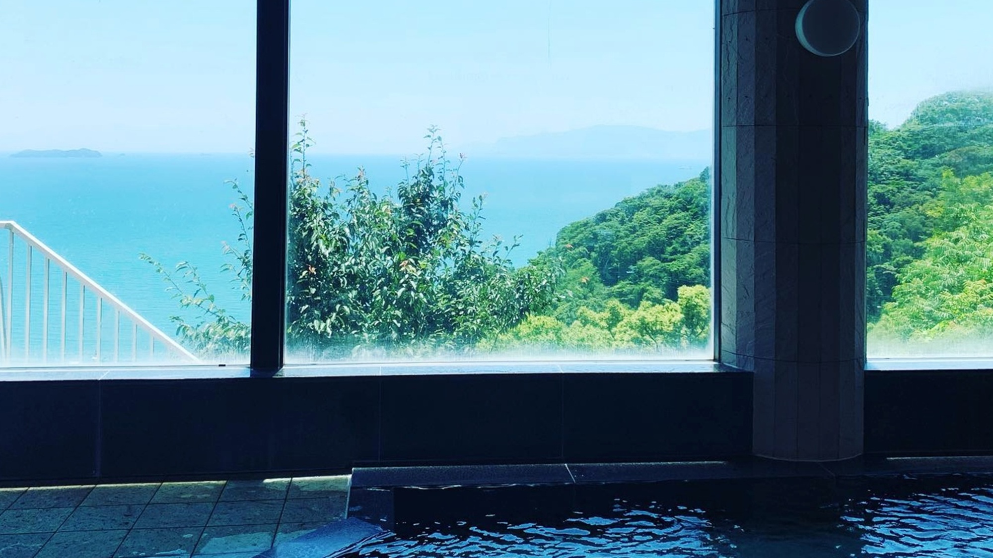 *大浴場からの景色