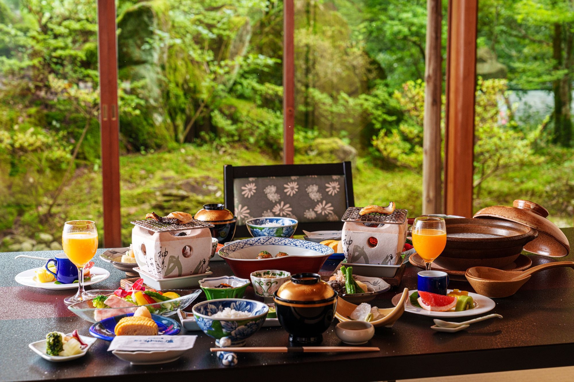 【季節の懐石「水月」】雲仙の四季を慈しむ、正統派のこだわり懐石