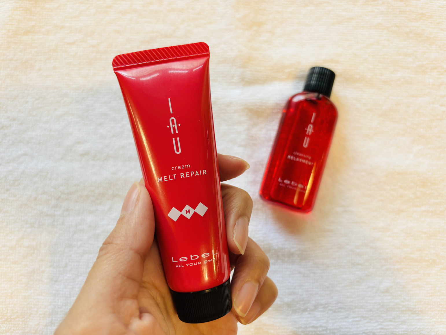 イオメルトリペア＆イオクレンジングリラックスメント