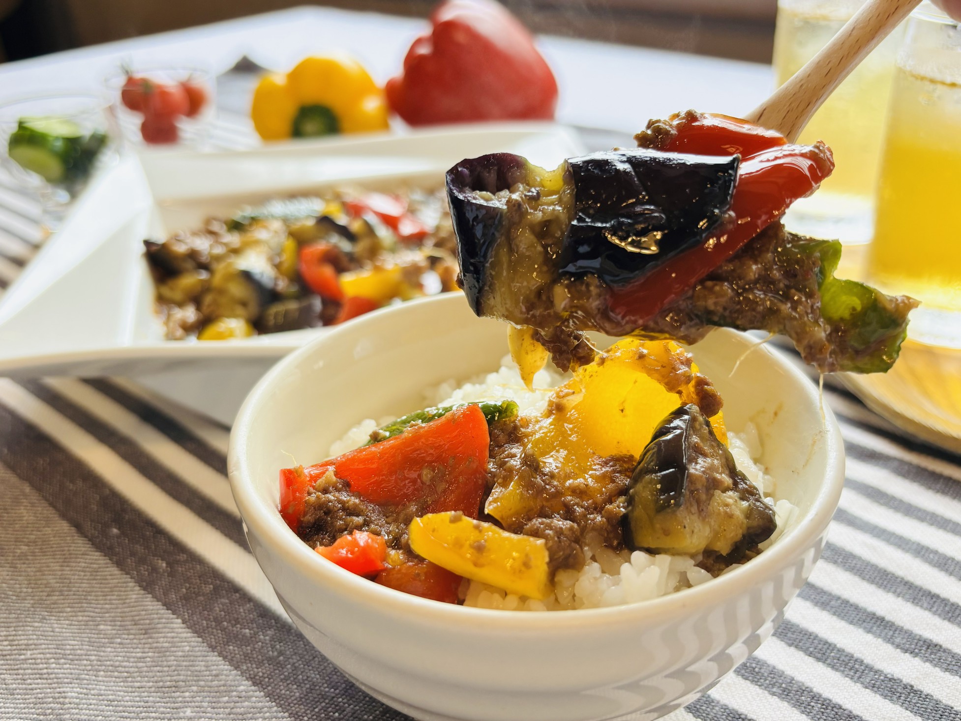 【佐賀県米　夢しずく】炊き立てご飯にたっぷりのせて。ピリ辛が食欲をそそる！朝からご飯がどんどんススム