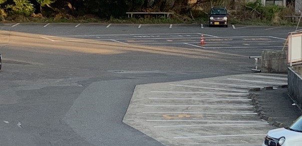 物産館前バス駐車場