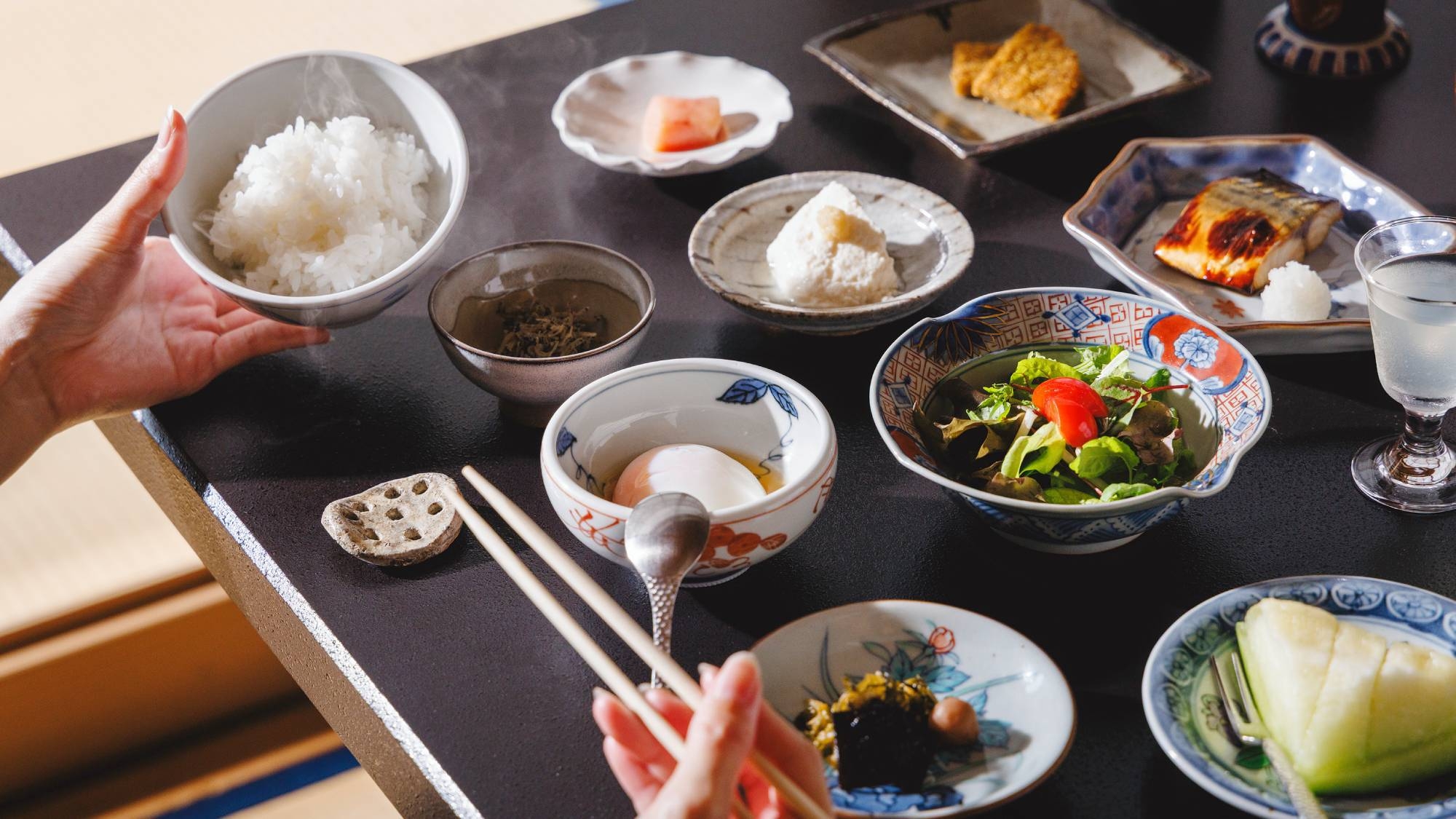 【当館おすすめ】五島の伊勢海老の活き造りと佐賀牛の網焼きを愉しむ◆個室でお食事