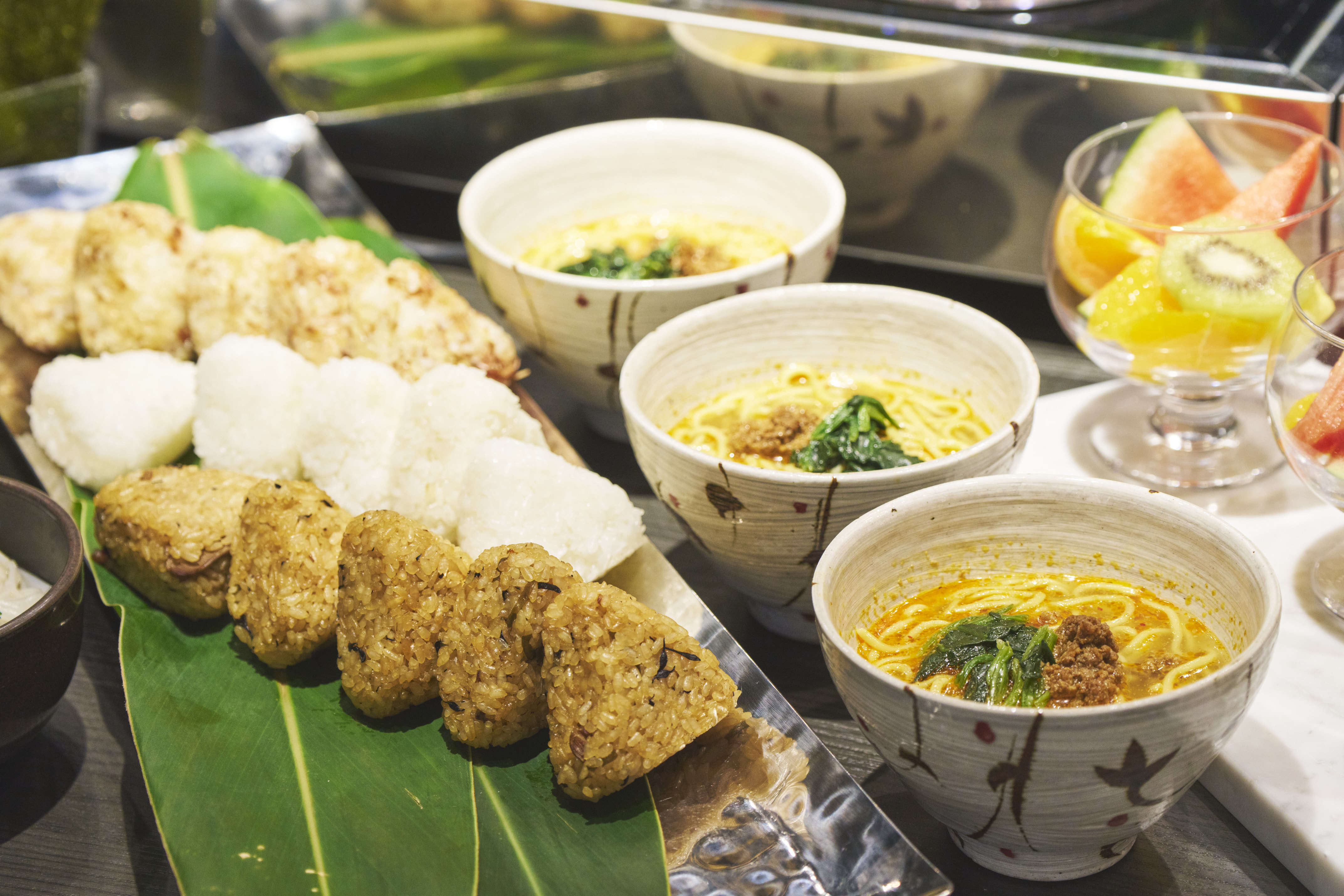 朝食ビュッフェ