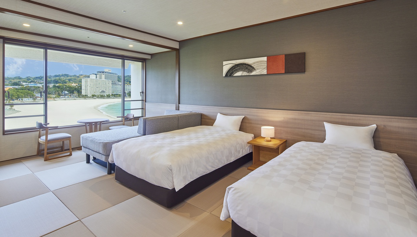 【モデレート和室+ツインベッド】一例