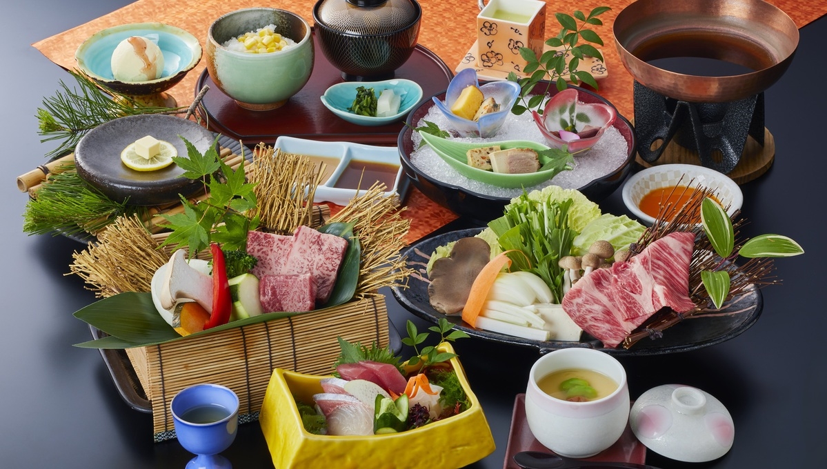 【熊野牛会席】和歌山の銘柄牛肉「熊野牛」を堪能するお料理をご用意