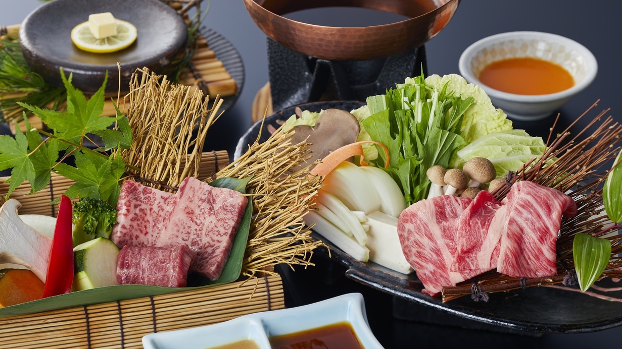 【熊野牛会席】和歌山の銘柄牛肉「熊野牛」を堪能するお料理をご用意