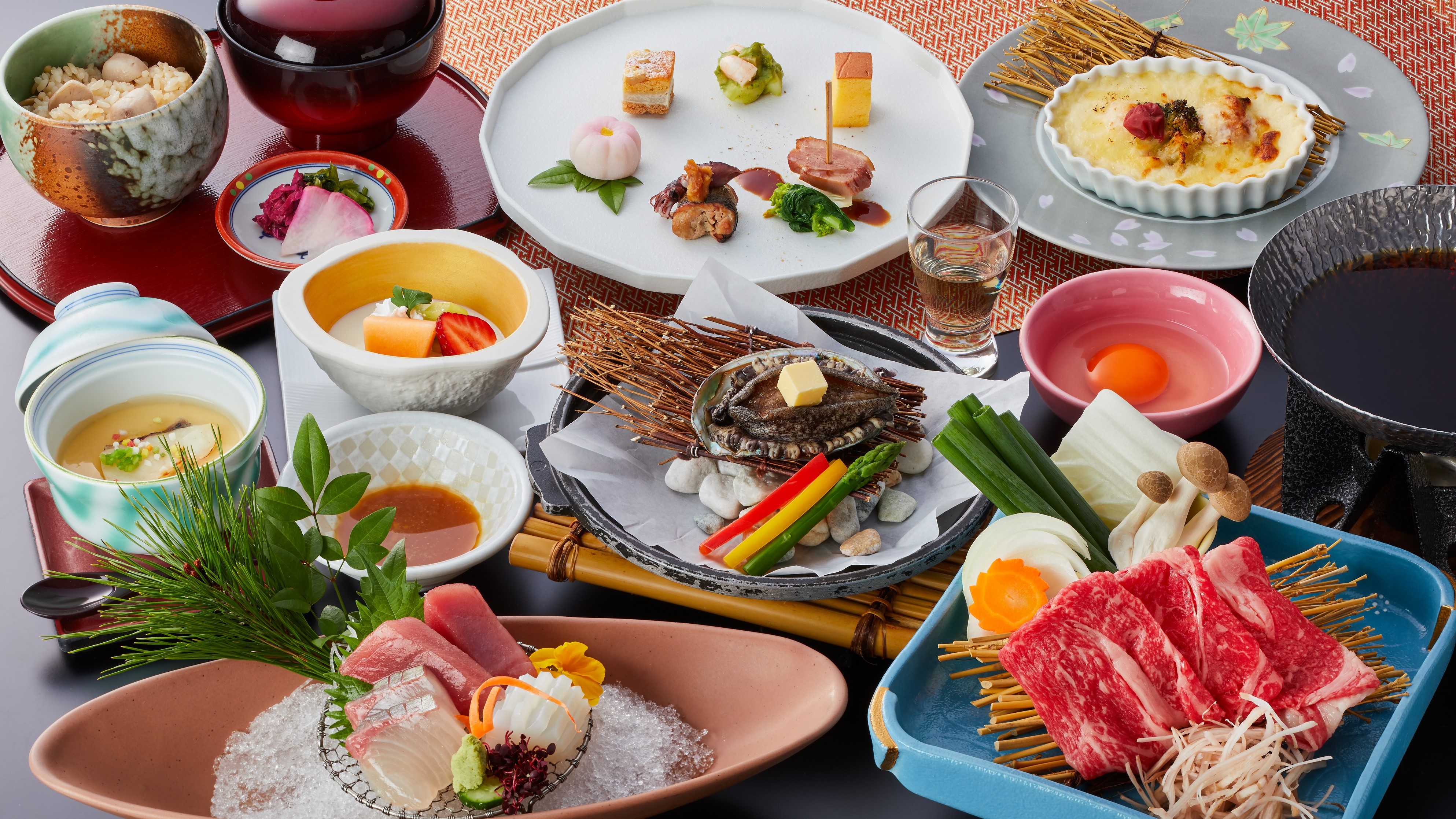 【基本会席 丨 彩り】料理イメージ 