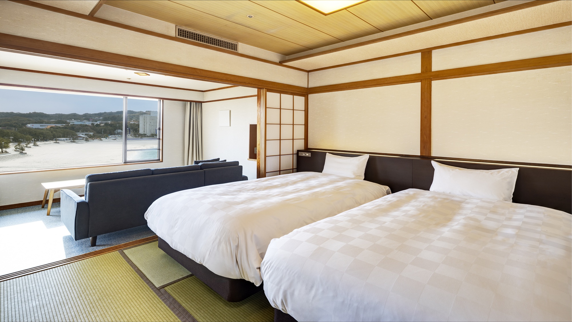 【デラックス和室+ツインベッド】