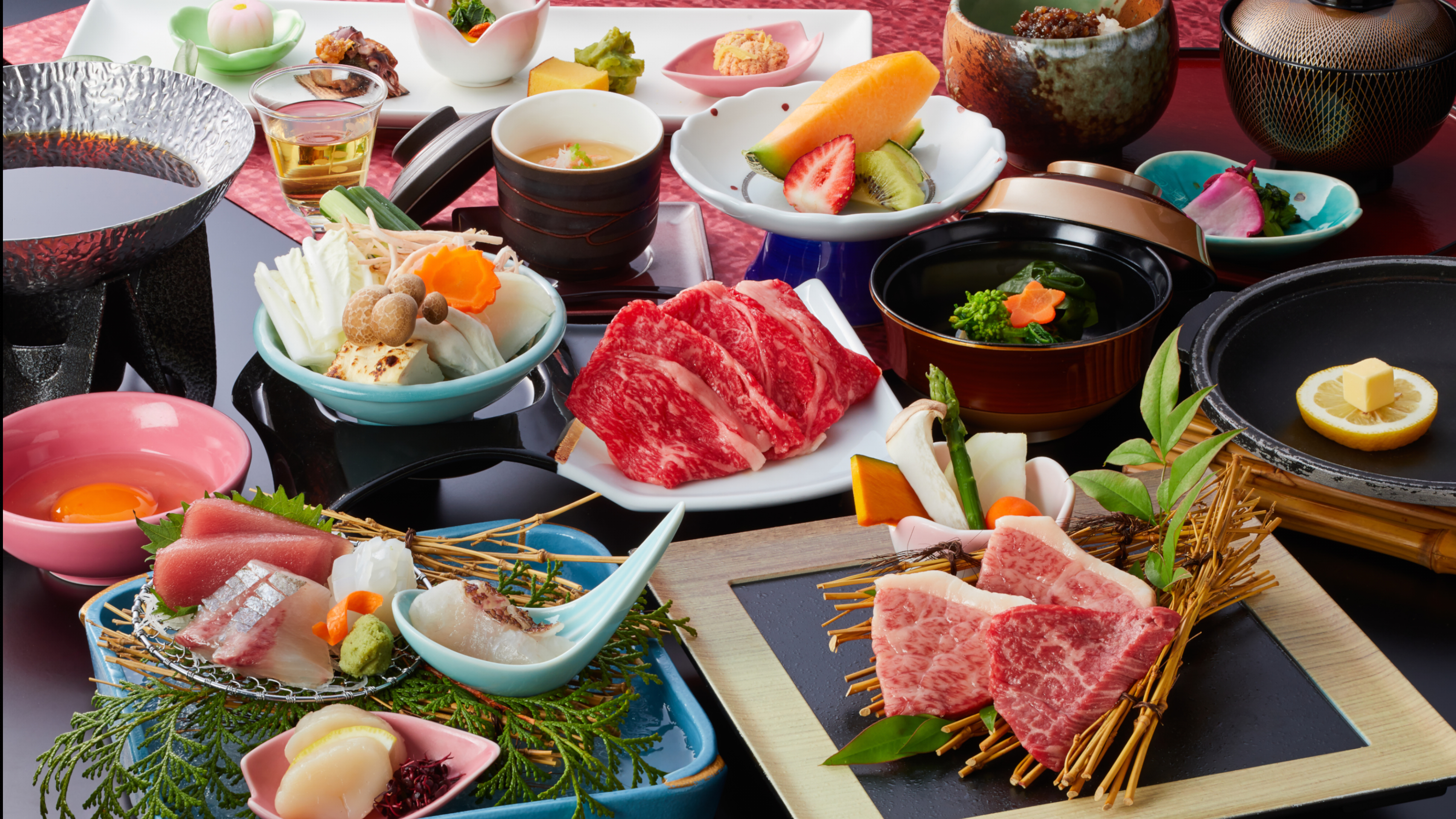 【特別会席 丨 熊野牛会席】料理イメージ