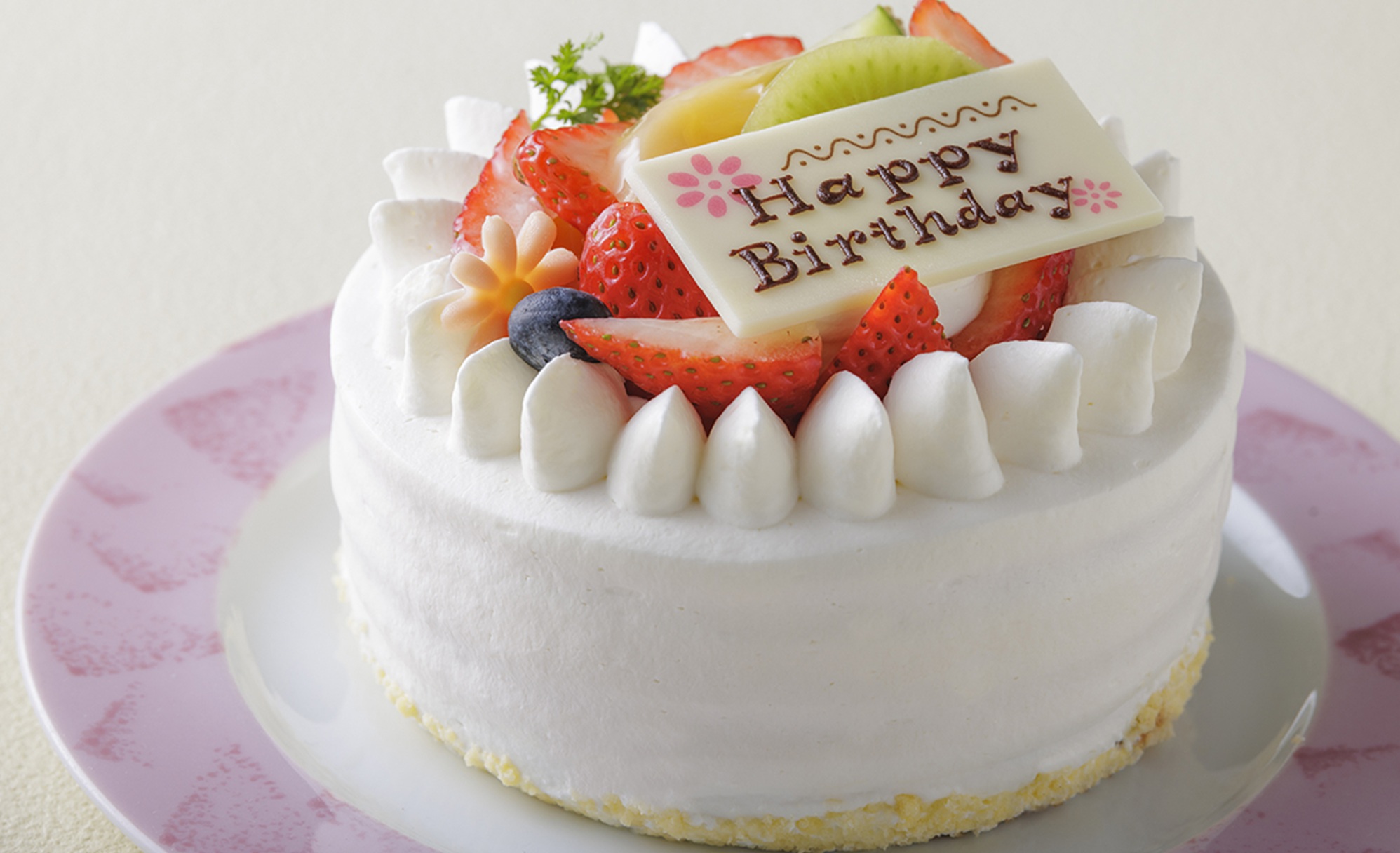 【ケーキ】大切な記念日を白良荘でお祝い※一例