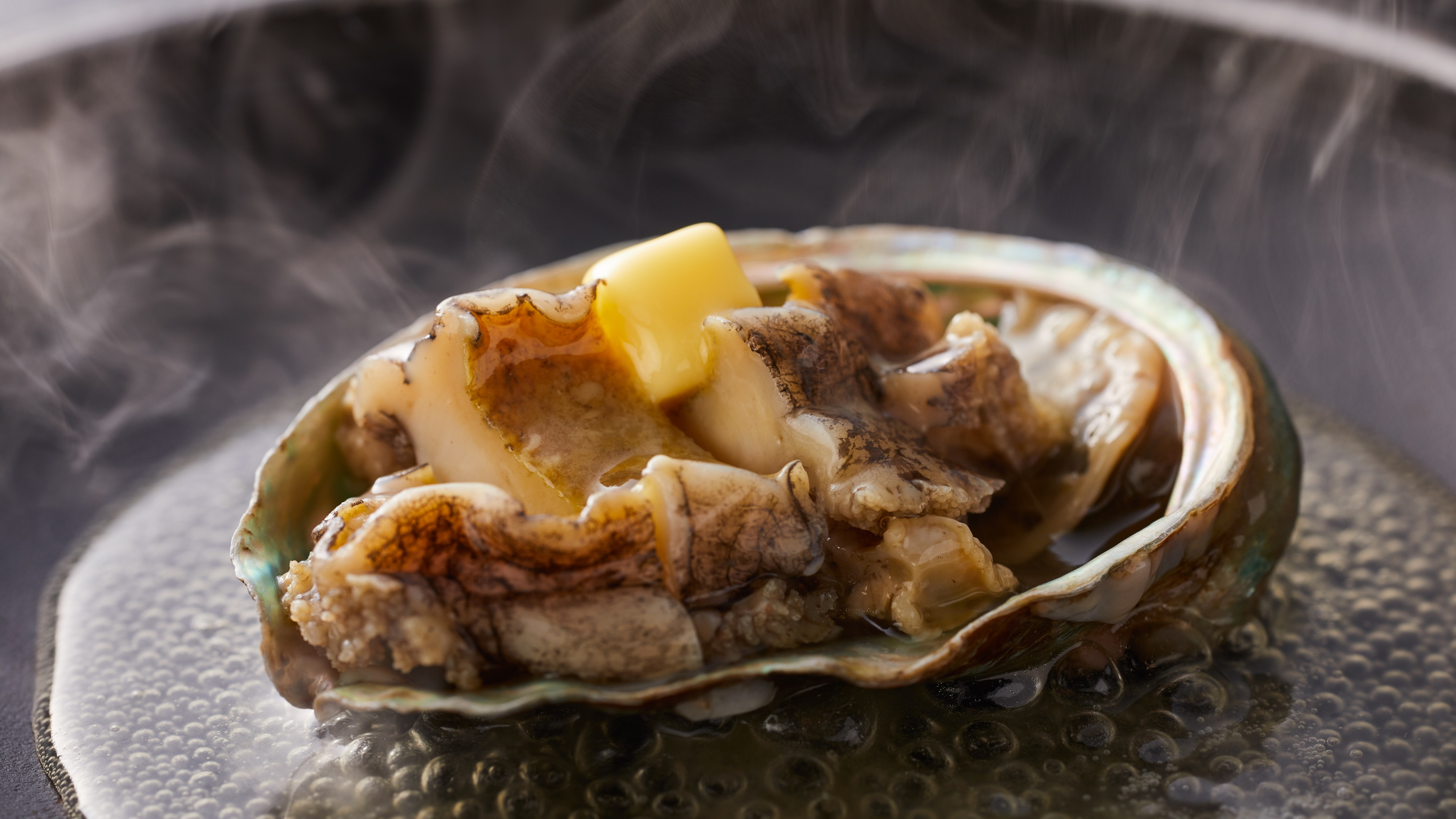 【会席 丨 アワビ料理】料理イメージ