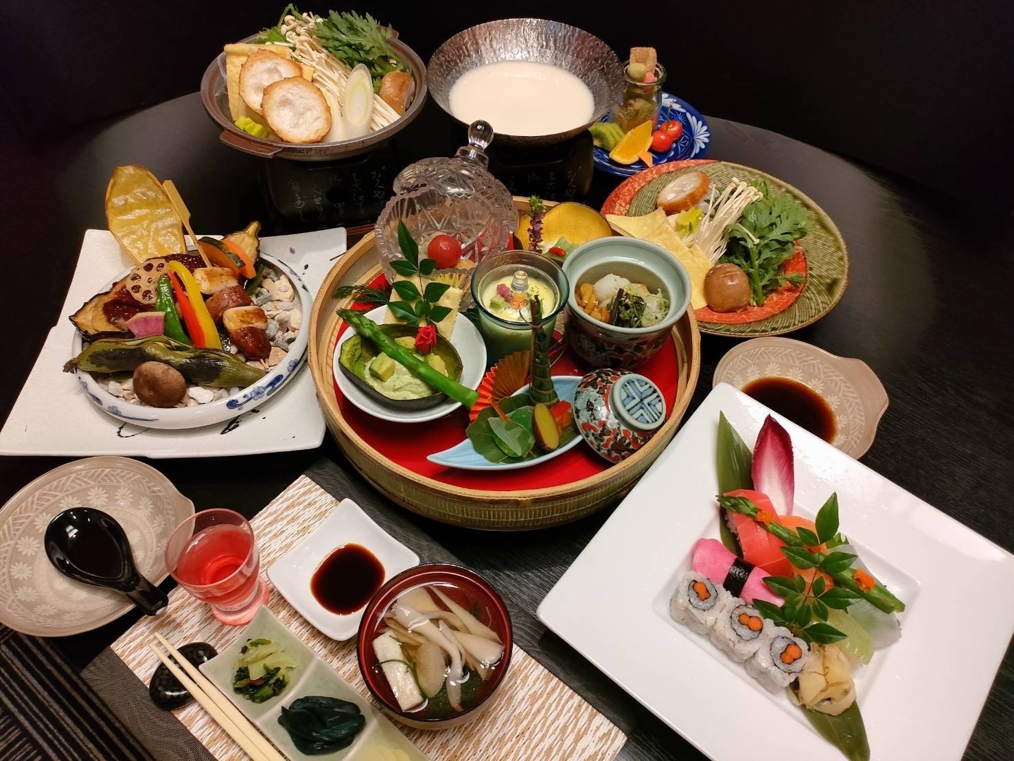 【部屋食】【ベジタブル】お肉　お魚　動物性食品を使用しないお食事　