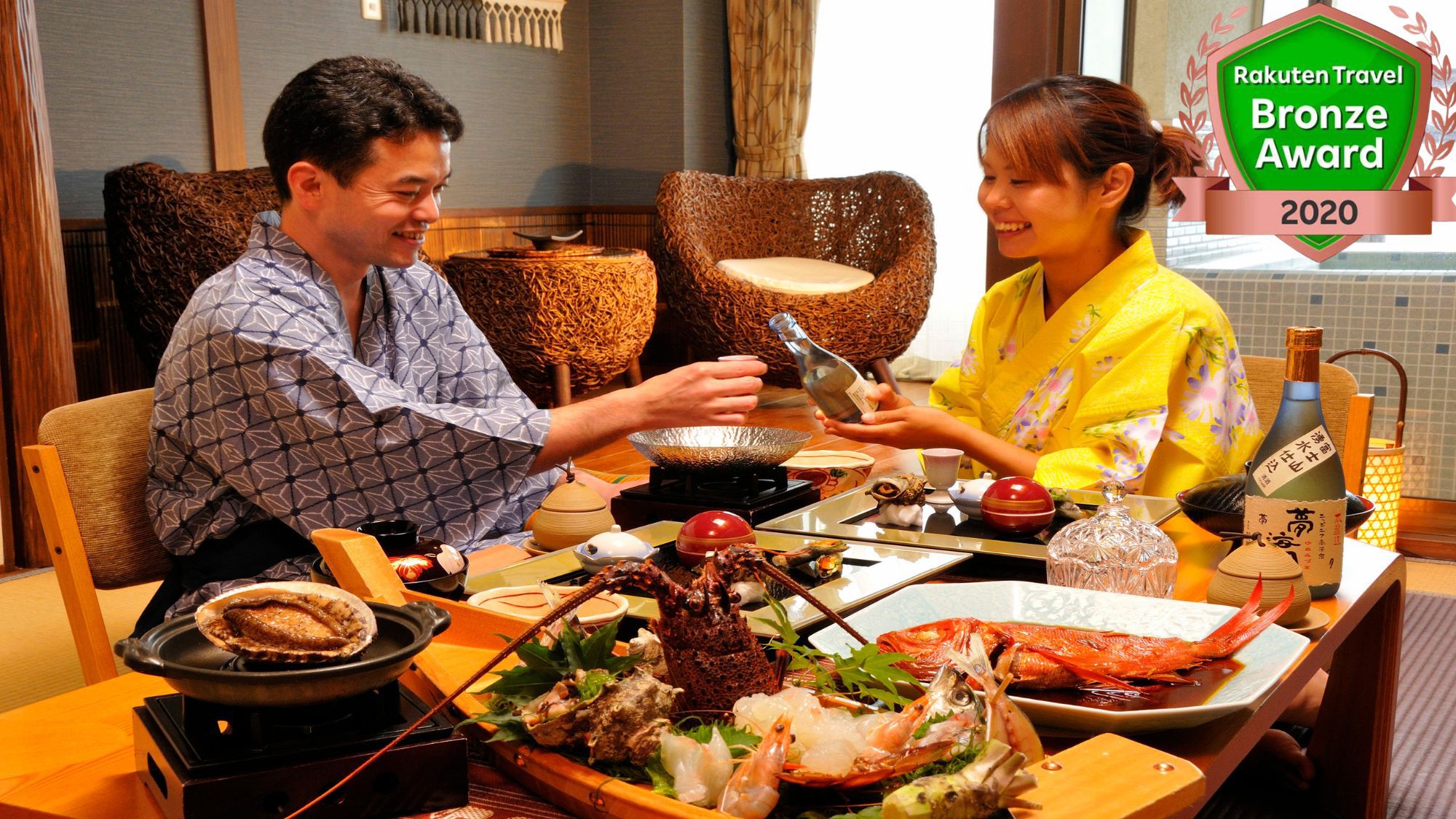 【スタンダード夕朝食付】個室で楽しむ伊豆金目鯛懐石と伊豆ヘルシー朝膳★海望む露天風呂客室｜楽天限定