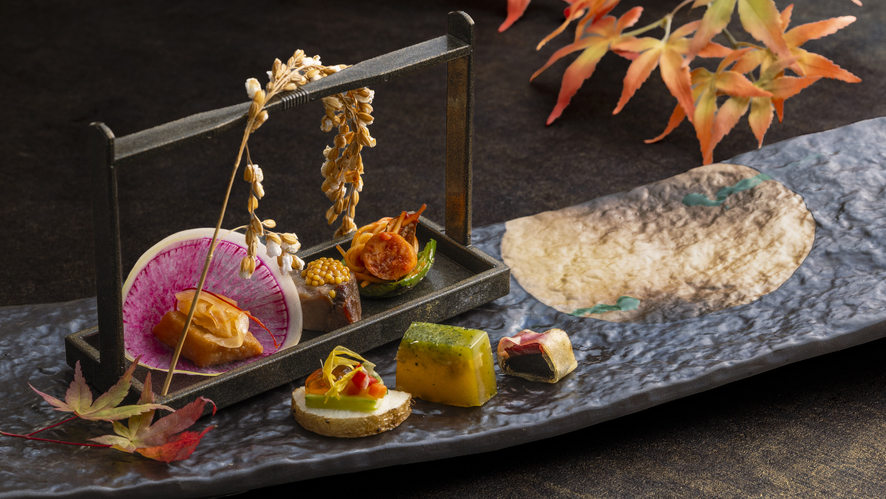 【銀の月：和食会席膳】当館イチオシ☆お造りや道産牛の焼きしゃぶが食欲そそるスタンダード会席／1泊2食