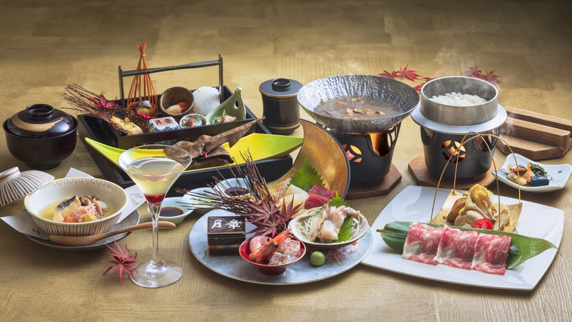 【早期予約】45日前のご予約がおすすめ！旬の和食会席【銀の月】に舌鼓