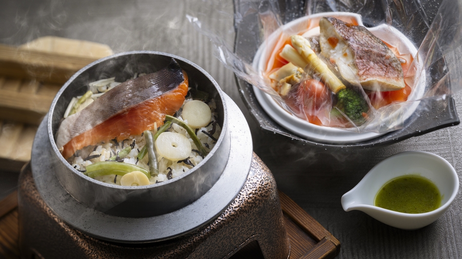 【貸切風呂50分付】貸切風呂で温泉満喫！夕食は旬の和食会席を堪能【銀の月】