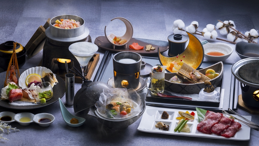 【早期予約】45日前のご予約がおすすめ！旬の和食会席【銀の月】に舌鼓