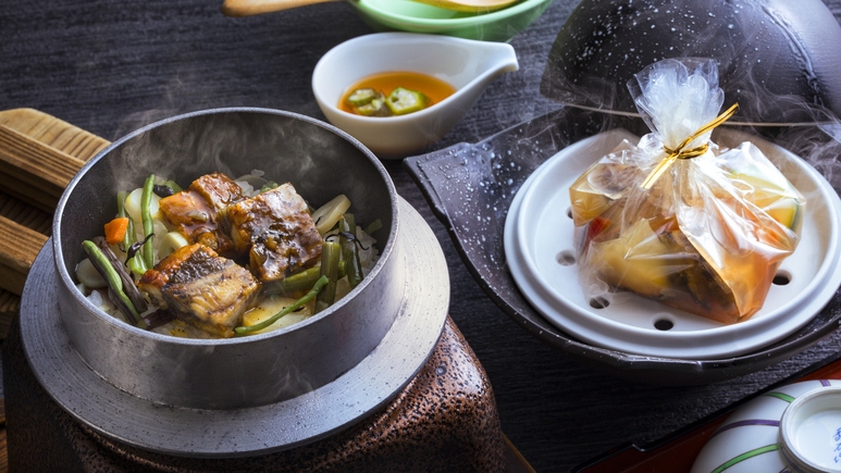 【銀の月：和食会席膳】当館イチオシ☆道産牛の焼きしゃぶが食欲そそるスタンダード会席膳／1泊2食