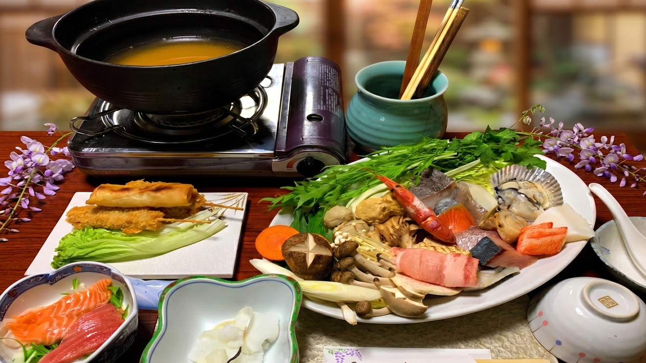 【◎ちゃんこ鍋◎】22種の具×選べるスープ！栄養満点ちゃんこ鍋★＜2食付＞