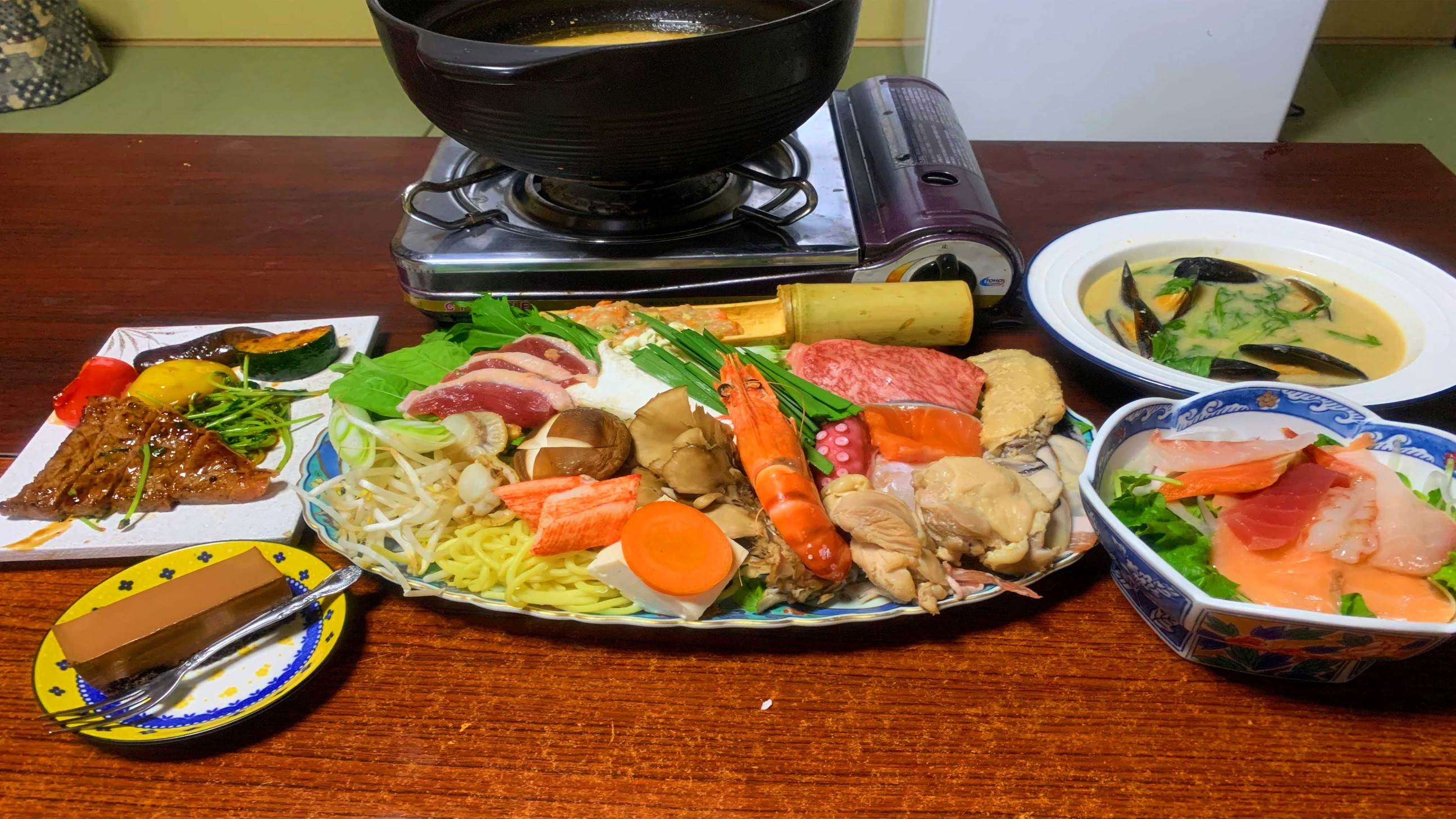 【飛鳥鍋】明日香名物★大和野菜×豆乳×隠し味で満足度◎♪【自家製デザート付】＜2食付＞