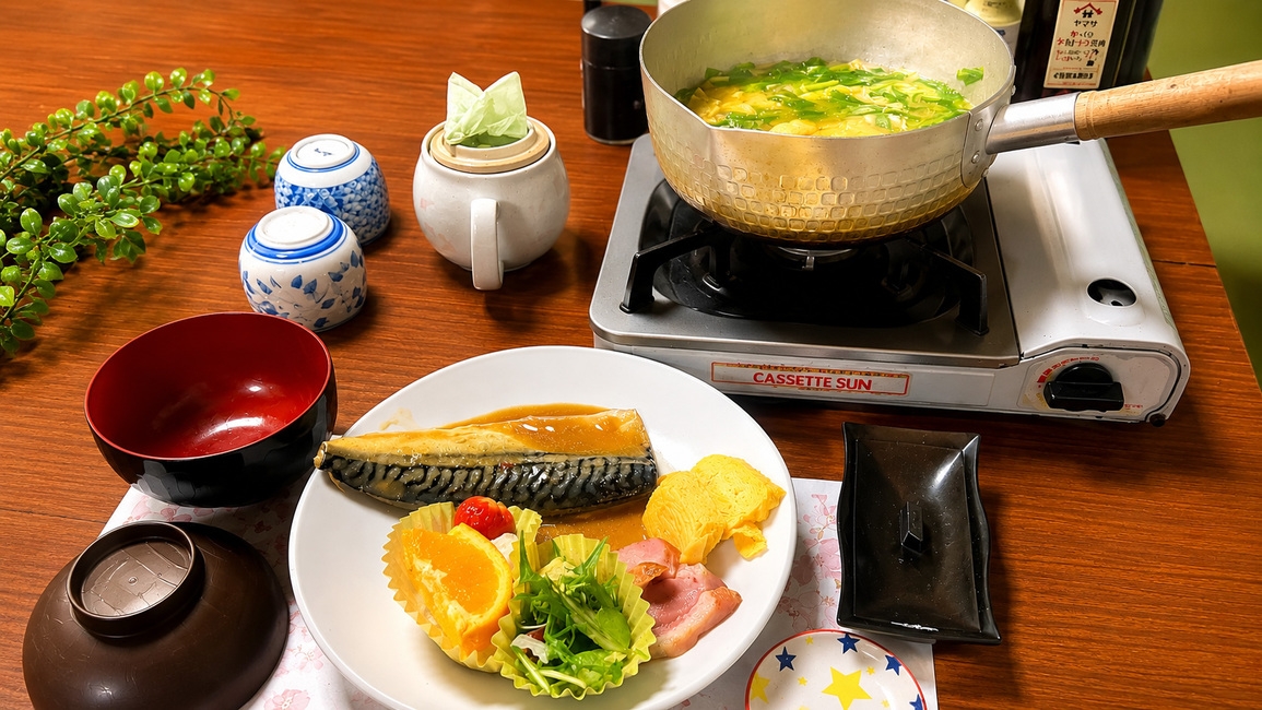 【遅着OK】夜は自由に、朝はパンで元気を充電！＜朝食付＞