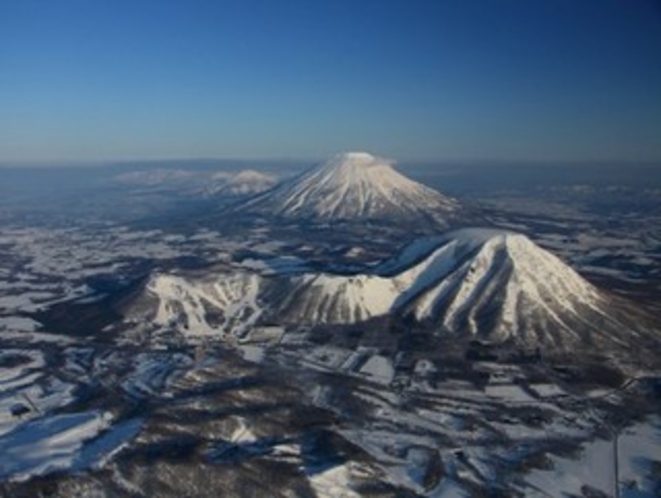 ルスツの冬景色