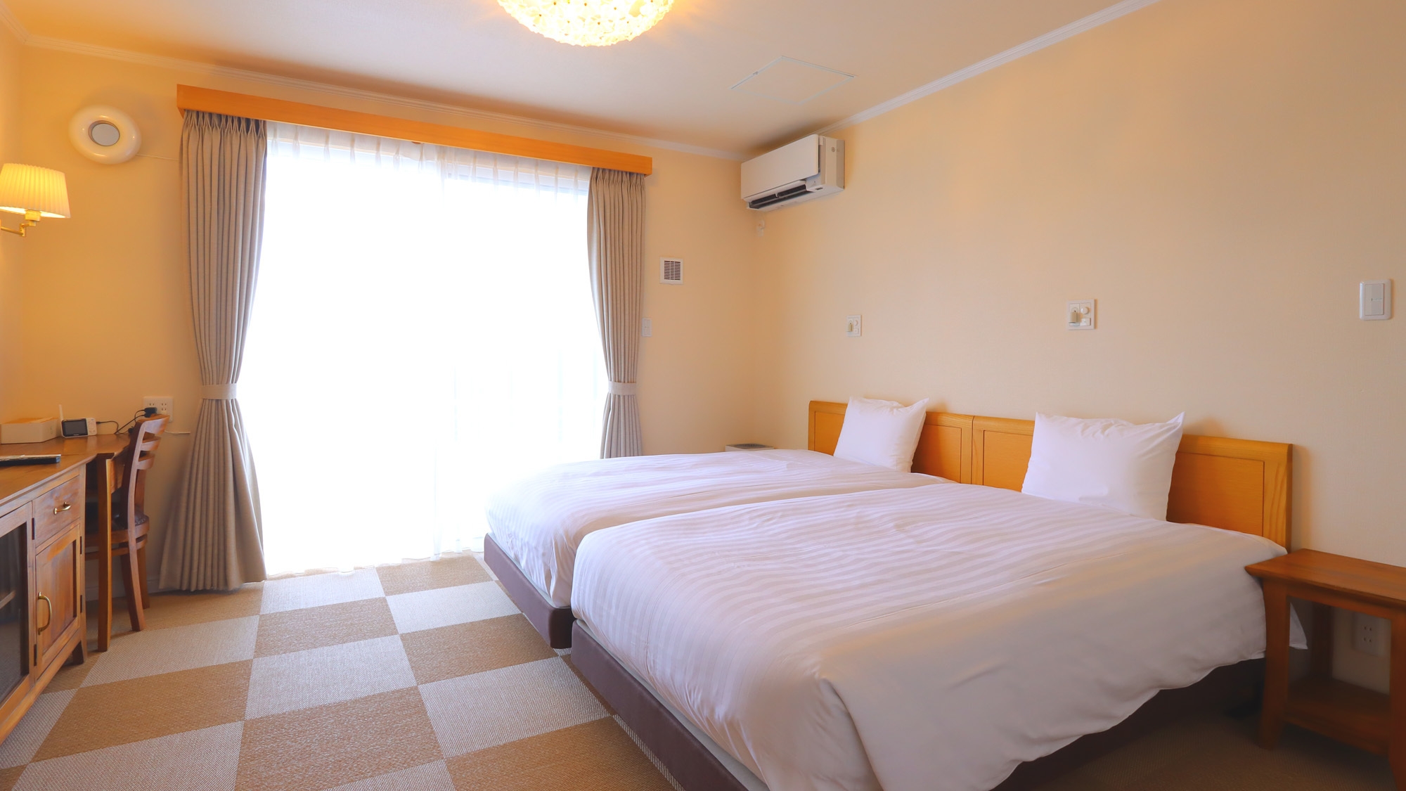 2名まで【ペット専用】洋室ツイン