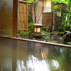 庭園風呂