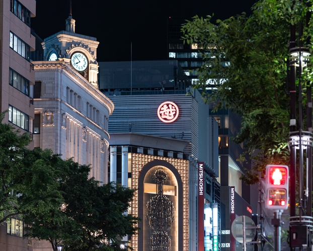 銀座の夜景