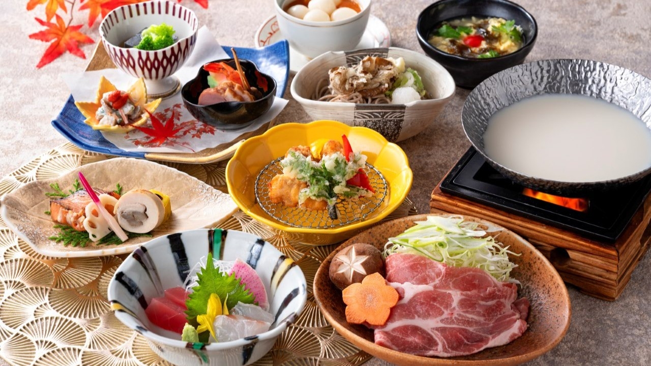 【一泊二食付き】「味覚会席　四季」プラン