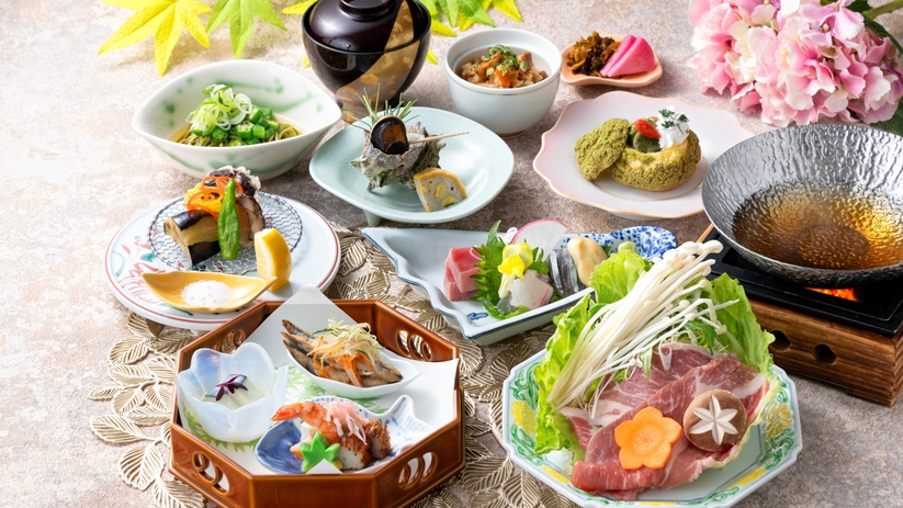 名鉄ホテルグループ共同企画　九州グルメフェア　【一泊二食付き】「味覚会席　四季」プラン