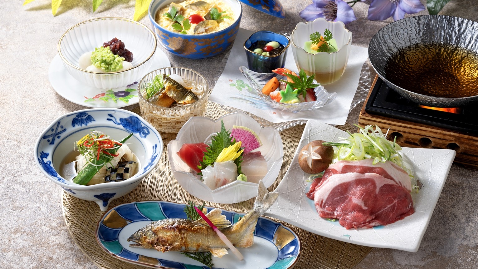 【一泊二食付き】「味覚会席　四季」プラン