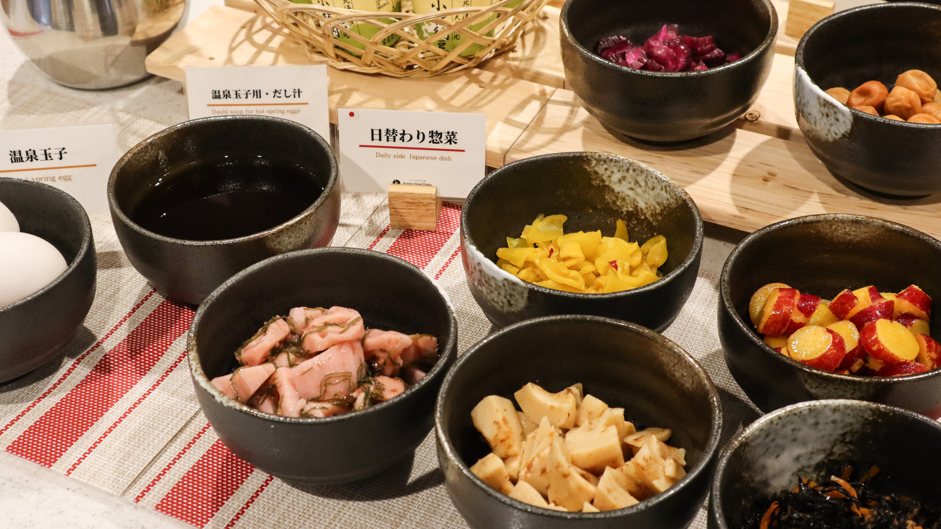 朝食バイキング-惣菜コーナー