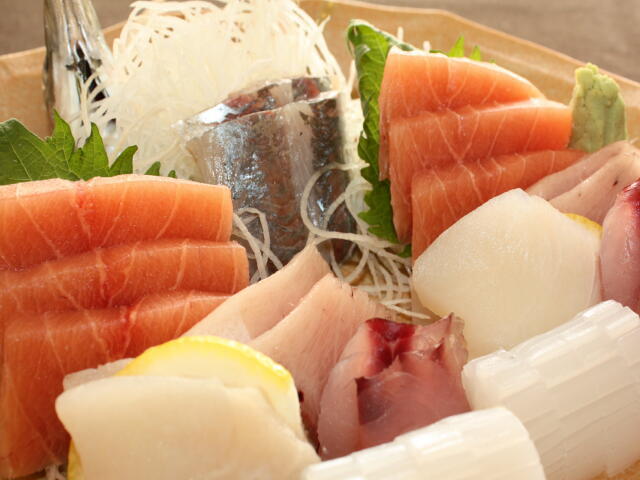 【ビジタープラン】伊豆の金目鯛のお料理！！大好評！！和洋折衷料理＆地魚盛り合わせ付！　全12品料理