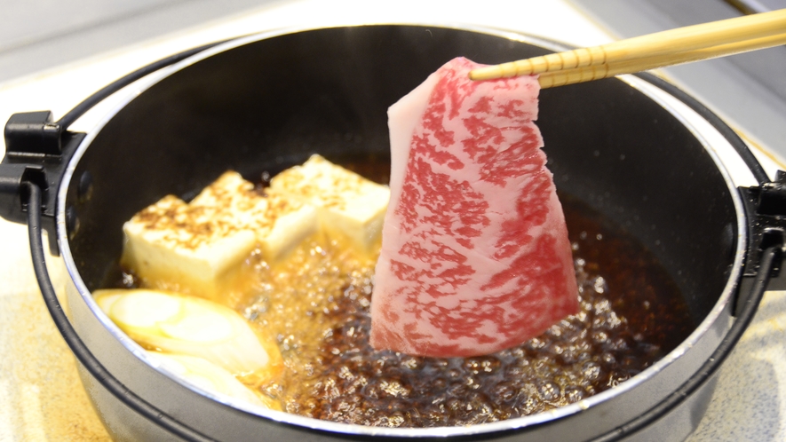 群馬銘柄牛肉【上州牛のすき焼き】