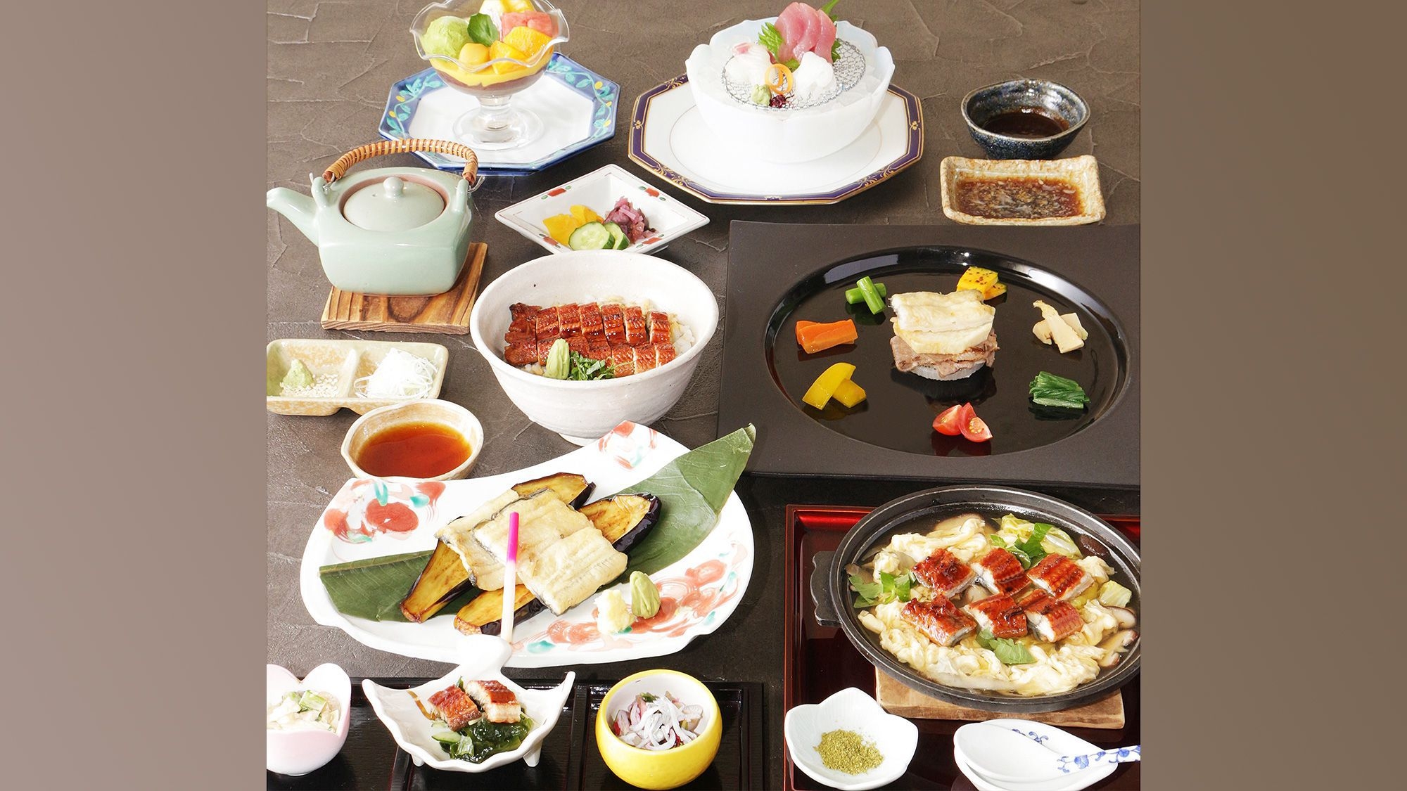【浜名湖産鰻を贅沢に使用！】日本料理「四季」で食す！浜名湖遊膳（はまなこゆうぜん）プラン（2食付）