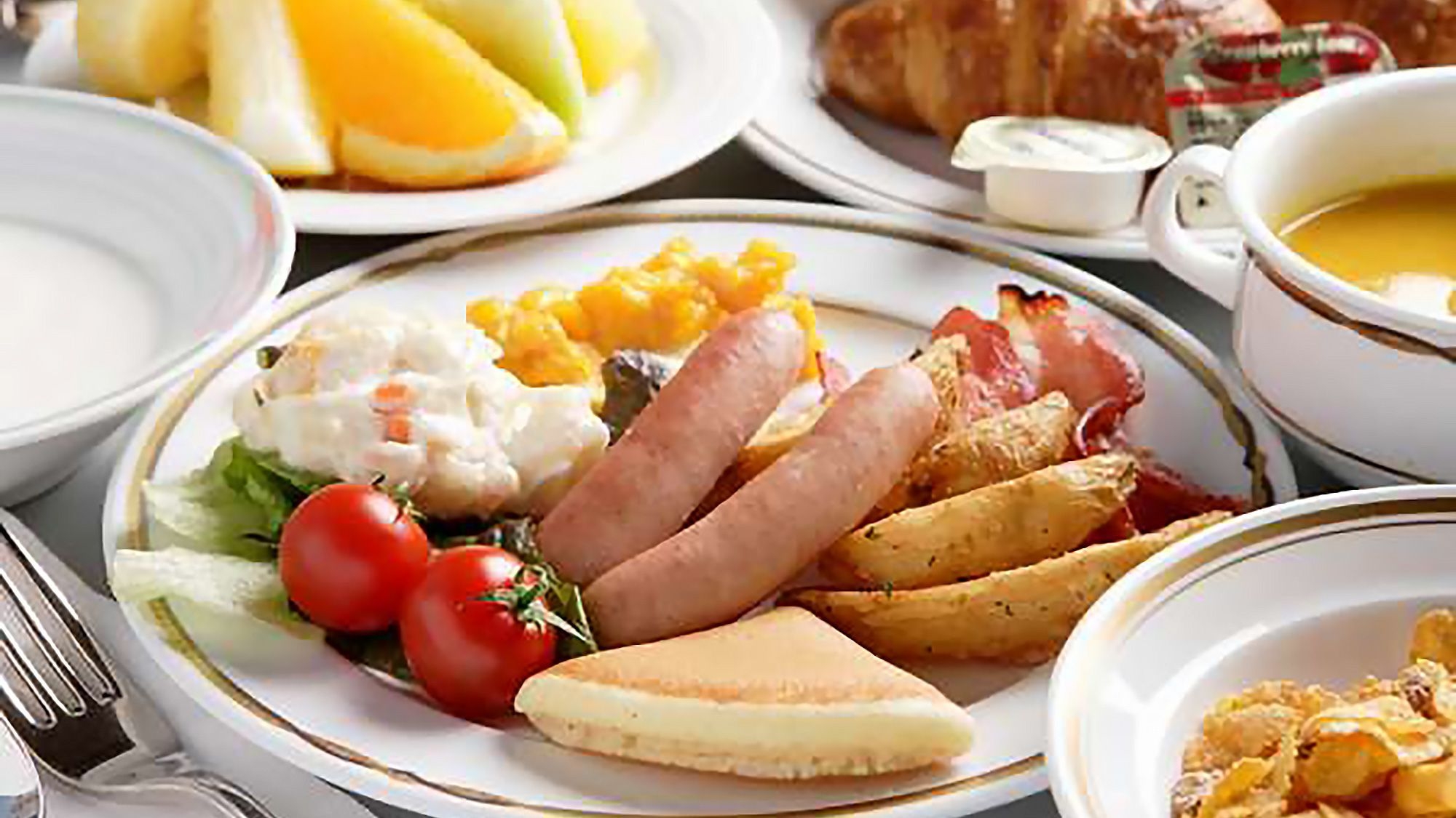 朝食付き　(Room＆Breakfast)