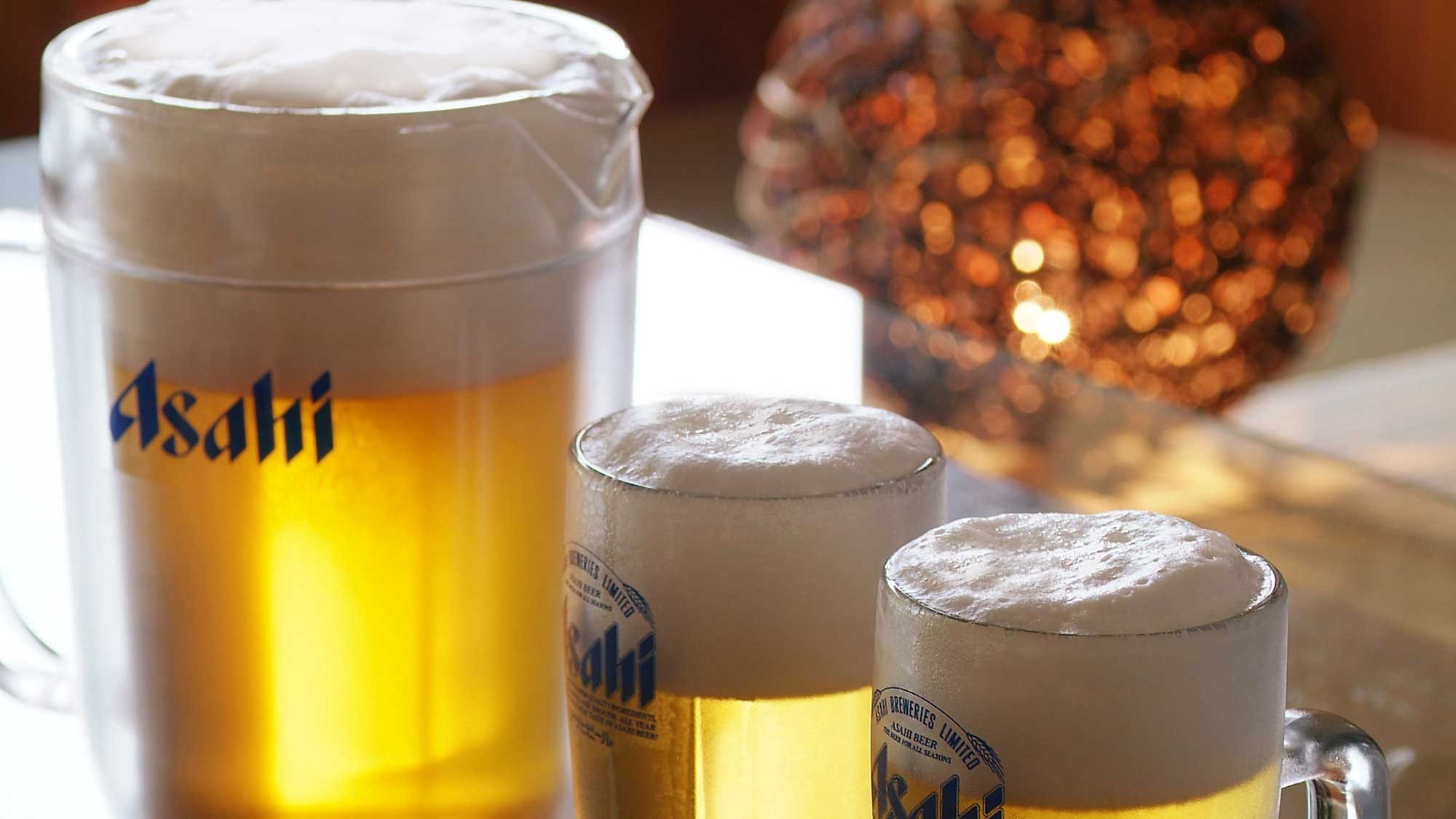 ビール冷えてます