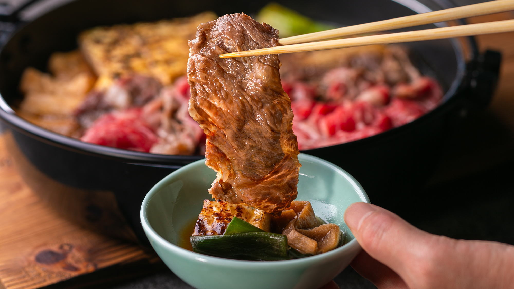 ＜Dinner Buffet＞近江牛すきやき※イメージ