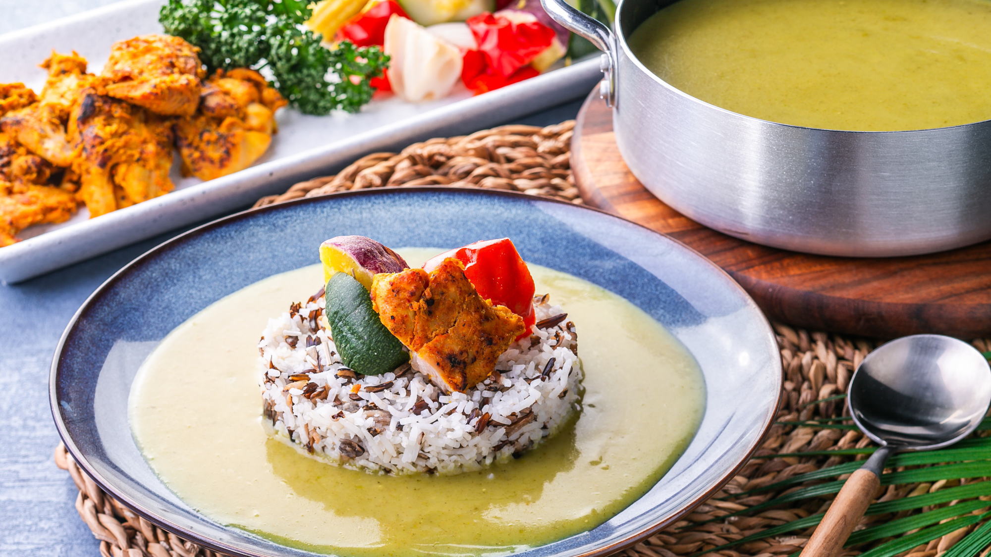 ＜5/18～9/27 Dinner Buffet＞グリーンカレー※イメージ