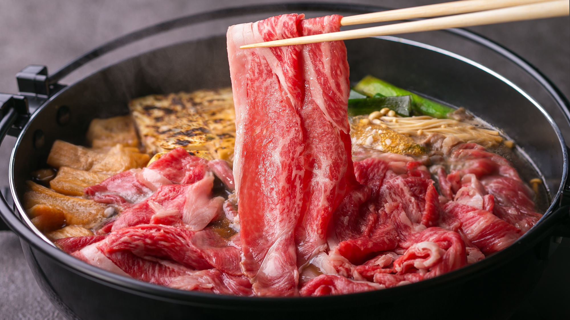 ＜Dinner Buffet＞近江牛すきやき※イメージ