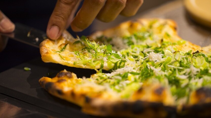 手作りピザ体験