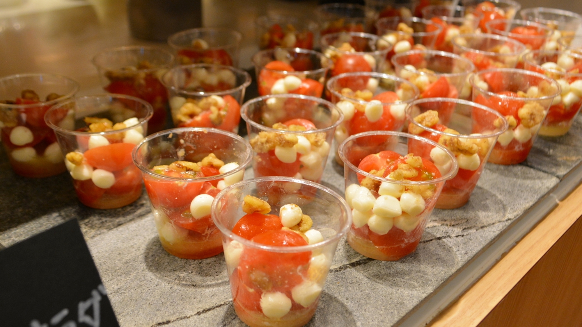 夕食バイキング例