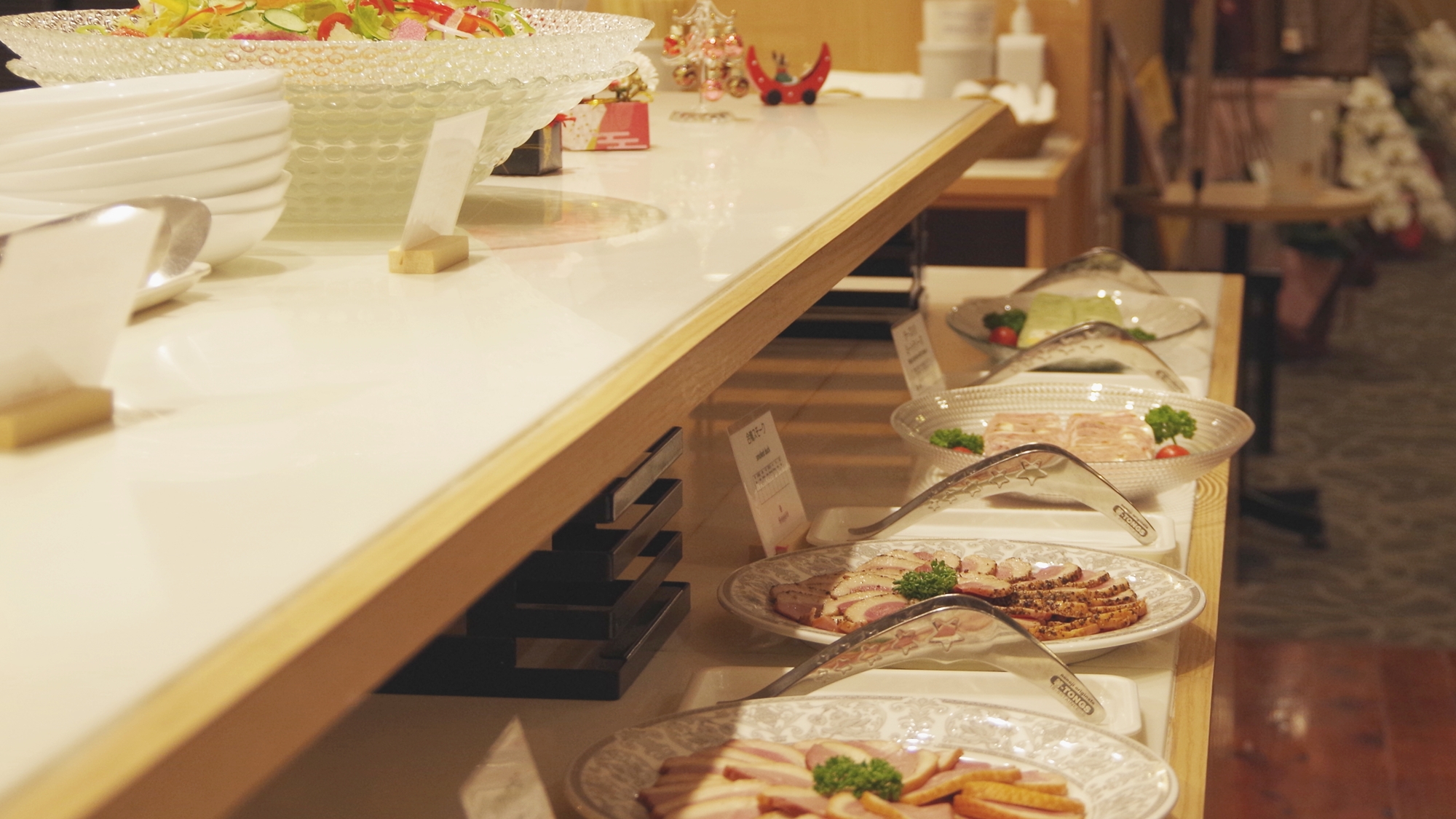 【夕食】バイキング