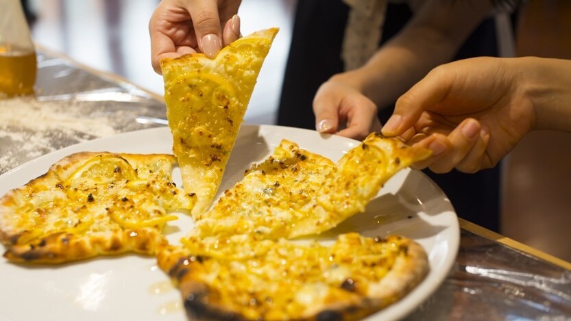 手作りピザ体験