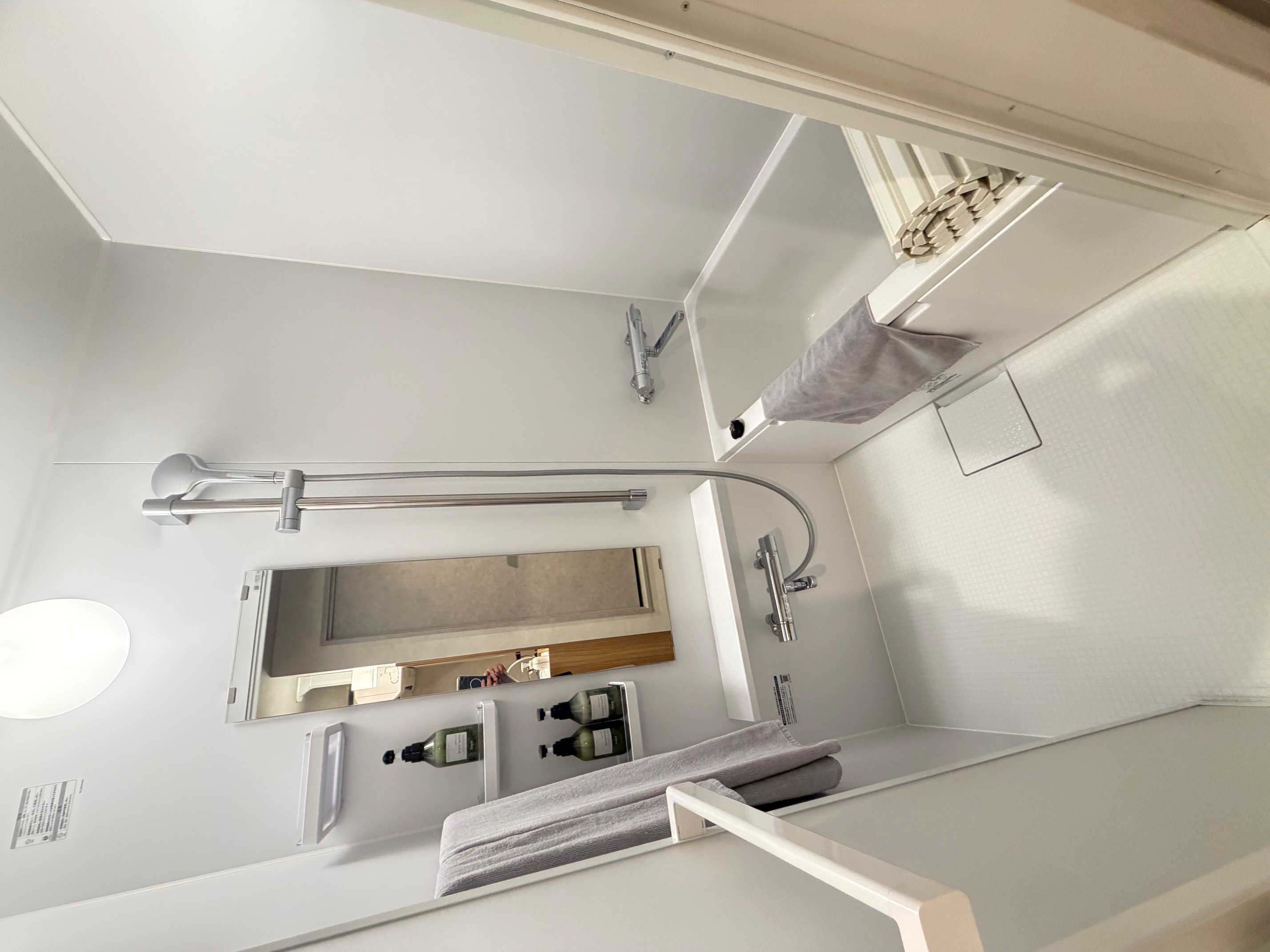 禁煙デラックスシングルのバスルーム