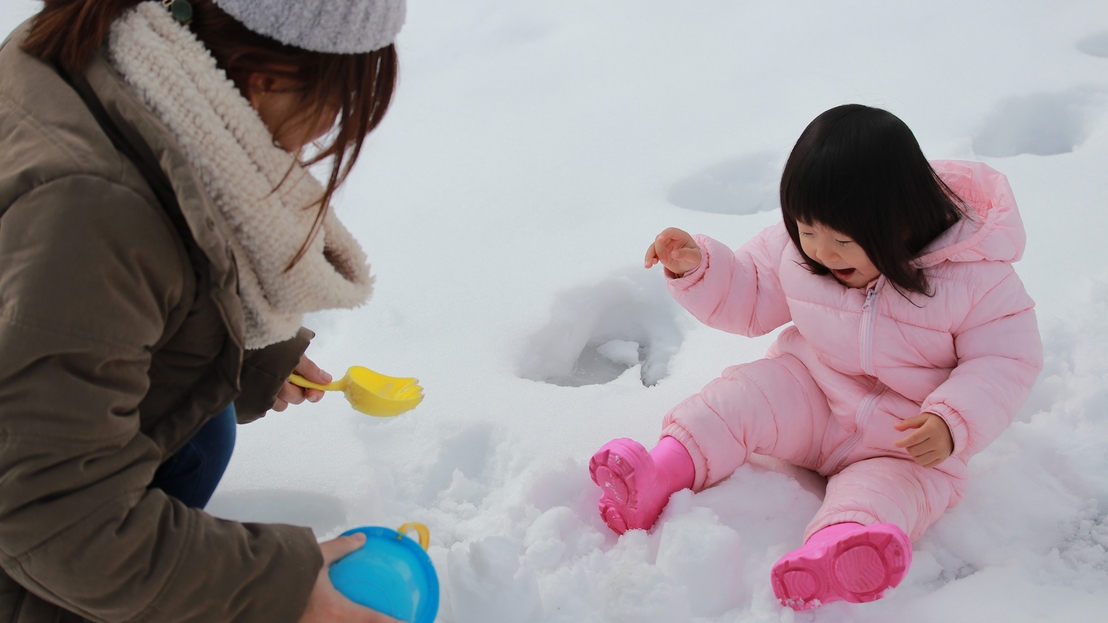 添い寝無料！幼児・小学生一律7，000円♪冬の家族旅行応援！雪遊び×天然温泉を満喫！［特典付］