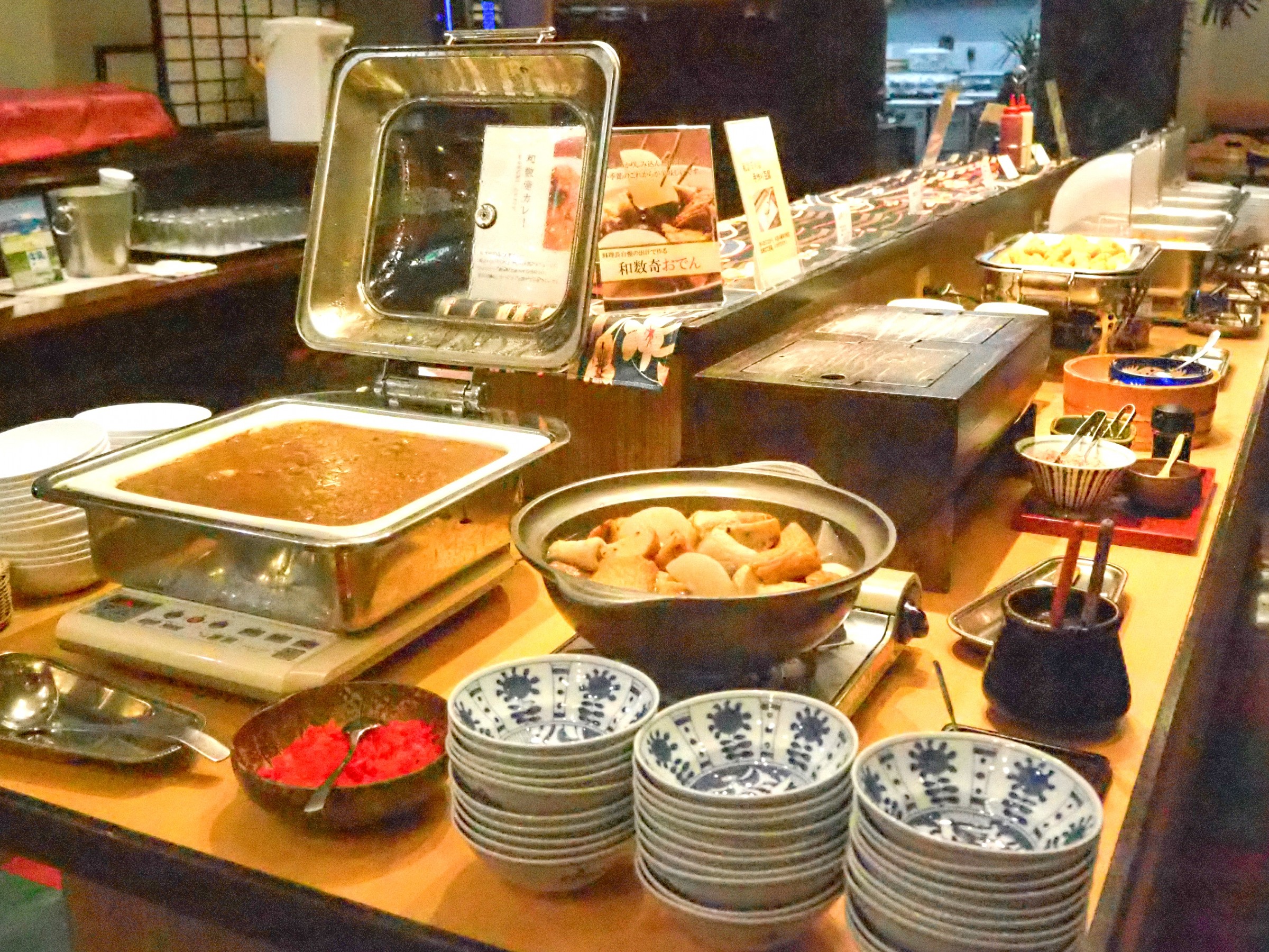 ＜姉妹ホテル＞和数奇バイキング一例