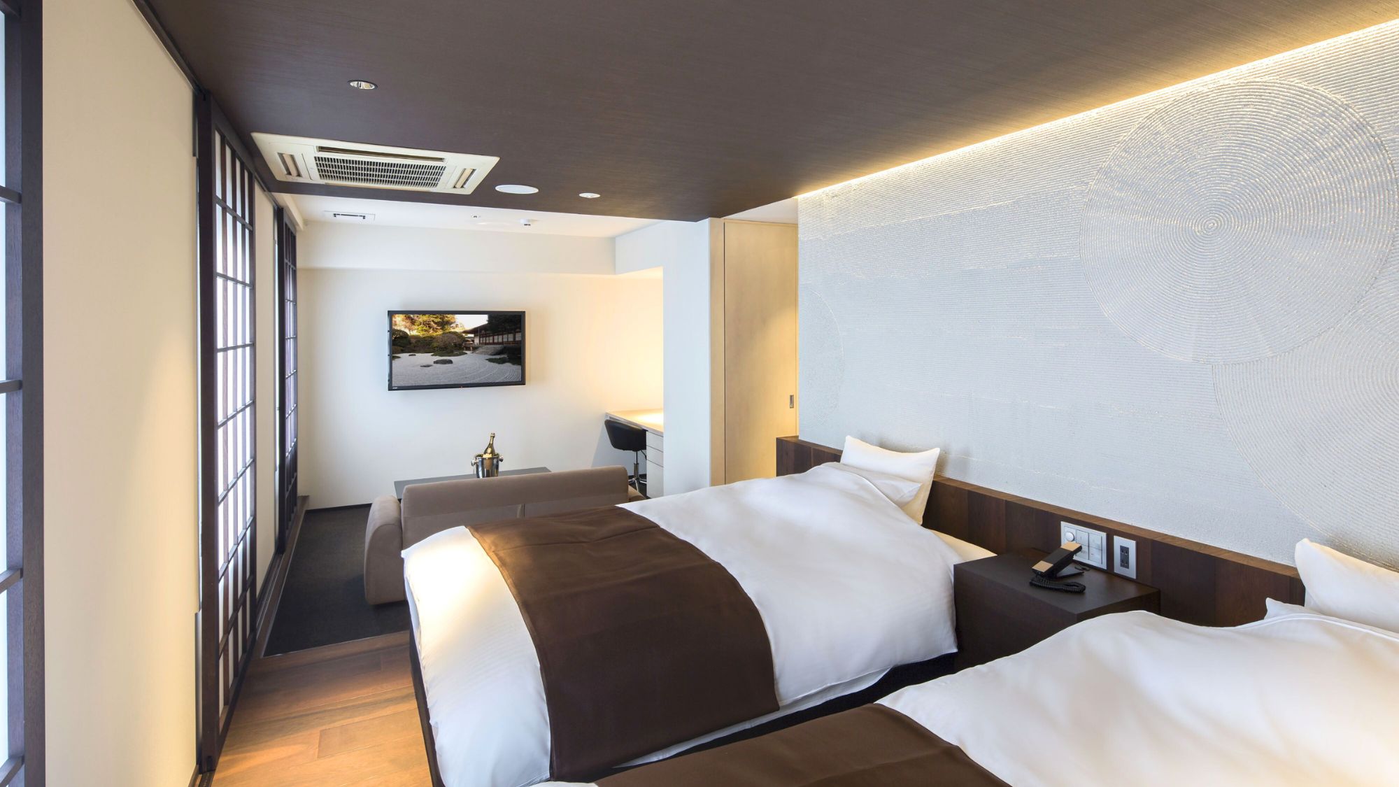 プレミアムツイン414号室/『枯山水』