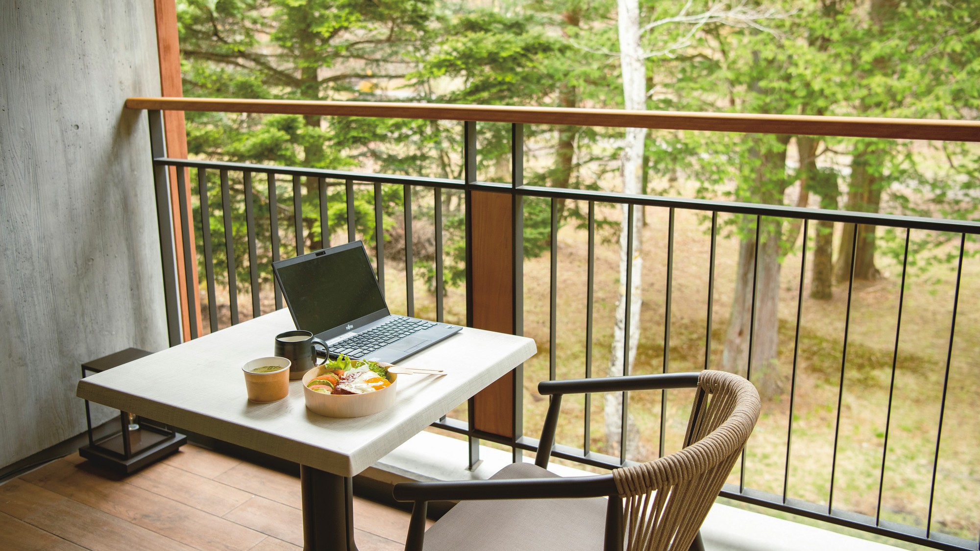 軽井沢プリンスホテル ウエスト デラックス テラス ツイン 滞在イメージ